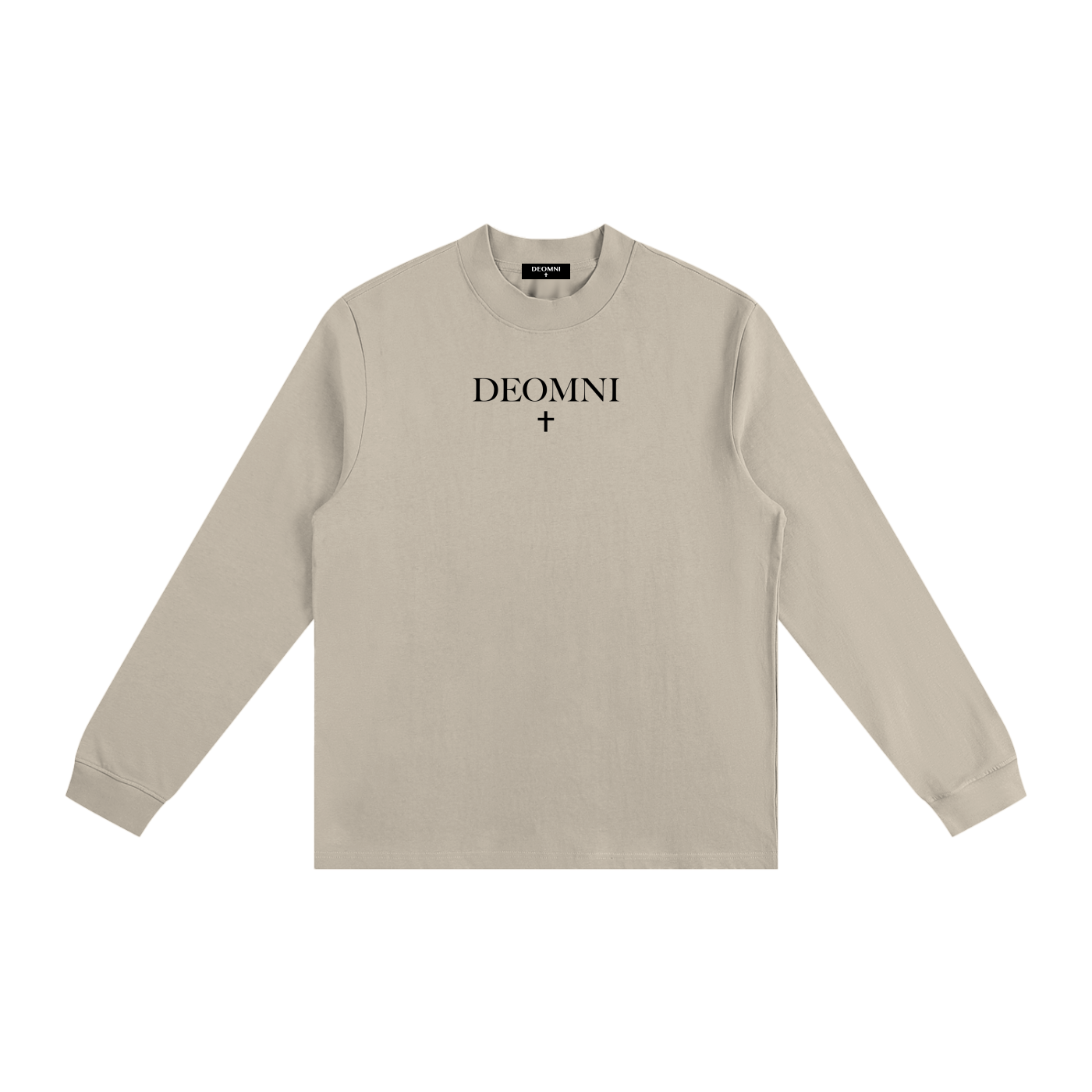 Essential Non-Shrink Mock Neck Sweatshirt