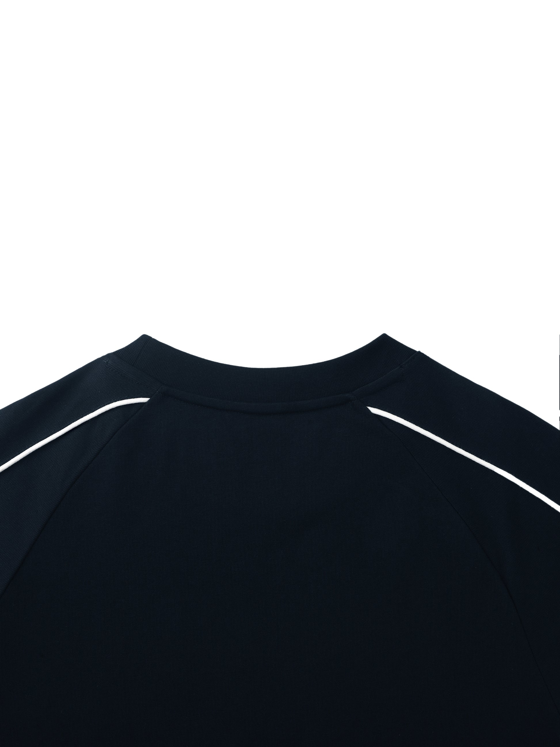 Contrast Panel Raglan Sweatshirt
